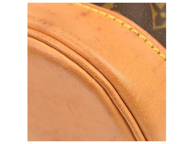Louis Vuitton Vintage Montsouris Monogram Canvas MM Braun - Ansicht 7