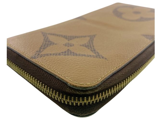 Zippy Wallet Louis Vuitton Giant Monogram Reverse Braun - Ansicht 5