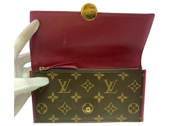 Louis Vuitton Monogram Long Wallet Braun - Ansicht 5