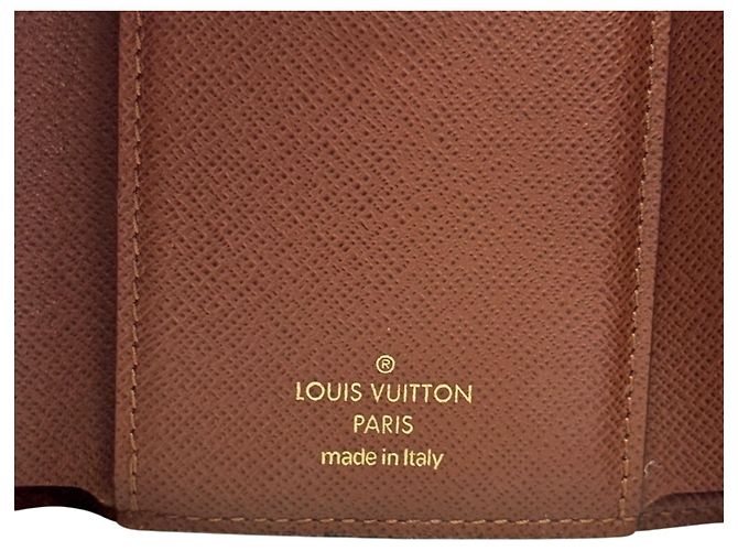 Cartera tríptico Monogram Louis Vuitton Castaño - vista 11
