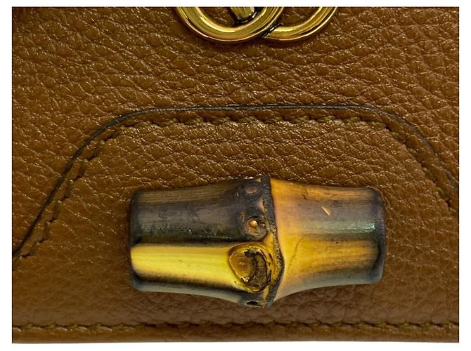 Gucci Bamboo Mini Wallet Brown - view 12