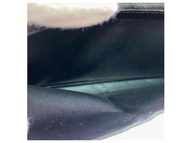 Puzzle Loewe Black Leather Long Bi-fold Wallet - view 8