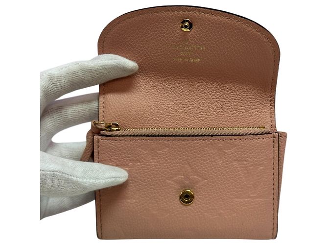 Cartera Louis Vuitton Monogram Empreinte Rosa - vista 5