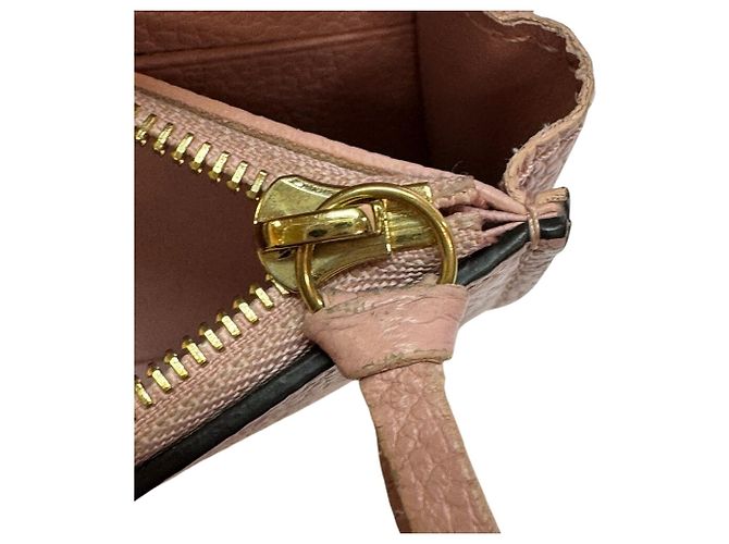 Cartera Louis Vuitton Monogram Empreinte Rosa - vista 9