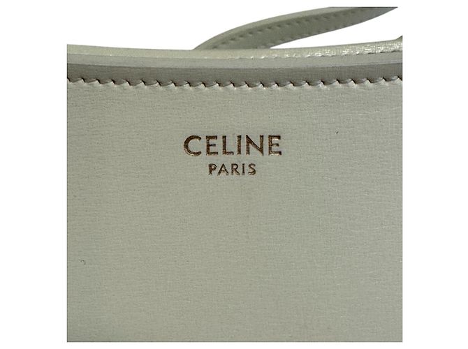 Céline Bolsa de ombro Celine Croc Bag Medium em amarelo - vista 9