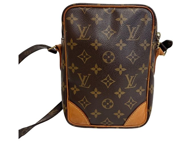 Borsa a tracolla Louis Vuitton Monogram Pochette Marrone - vista 2