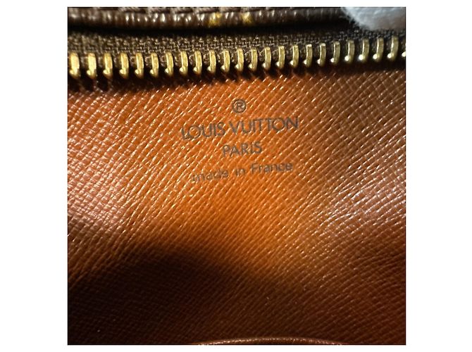 Borsa a tracolla Louis Vuitton Monogram Pochette Marrone - vista 8