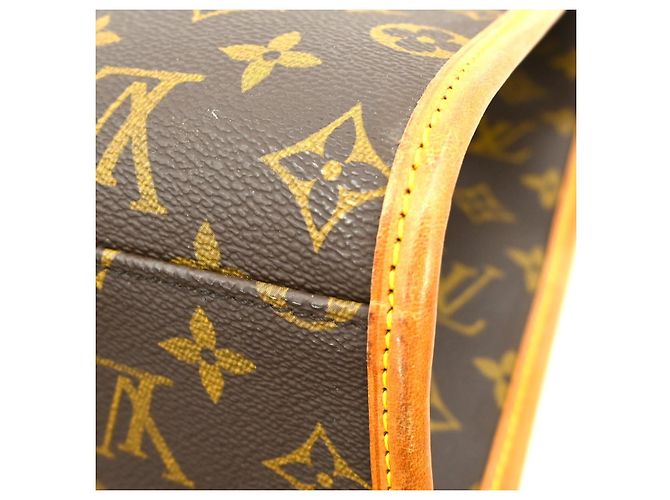 Louis Vuitton Beverly Briefcase Monogram Canvas GM Marrone - vista 7