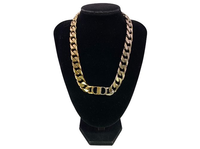 Collana a catena Christian Dior CD ICON D'oro - vista 12
