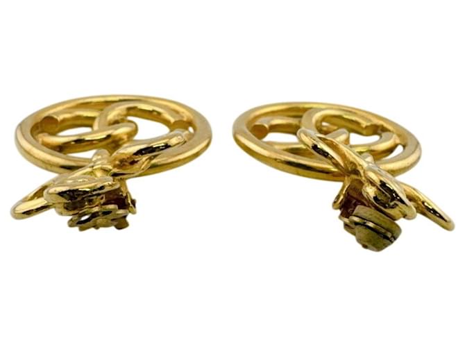 Orecchini a clip Chanel 2934 Coco Mark D'oro - vista 4