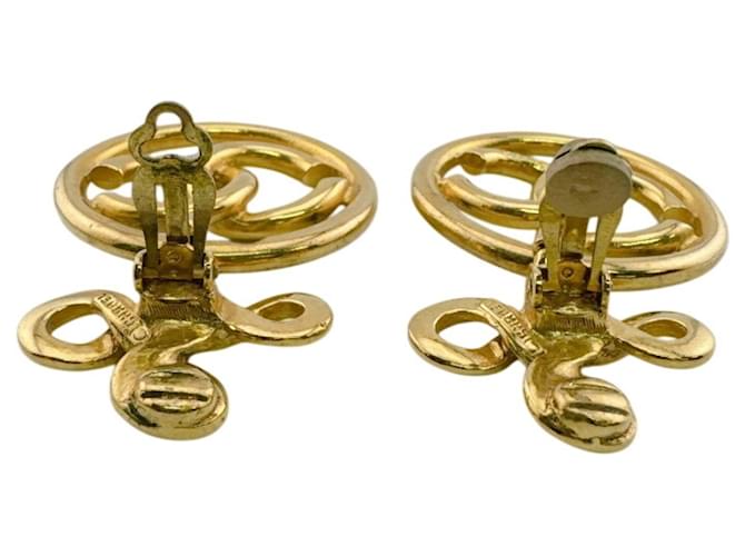 Orecchini a clip Chanel 2934 Coco Mark D'oro - vista 7