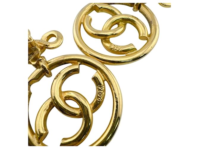 Orecchini a clip Chanel 2934 Coco Mark D'oro - vista 8