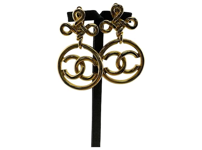 Orecchini a clip Chanel 2934 Coco Mark D'oro - vista 9