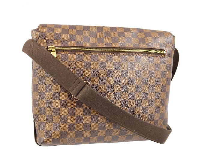 Louis Vuitton Brooklyn Damier Ebene MM Marrone - vista 2