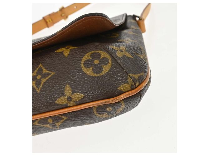 Borsa Musette Salsa Louis Vuitton in Tela Monogram PM Marrone - vista 7