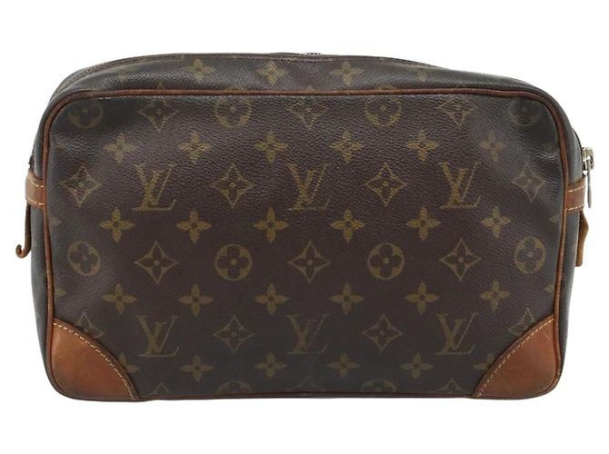 LOUIS VUITTON Clutch Monogram Compiegne 28 M51845 LV Auth ti3951 Monogramma - vista 2
