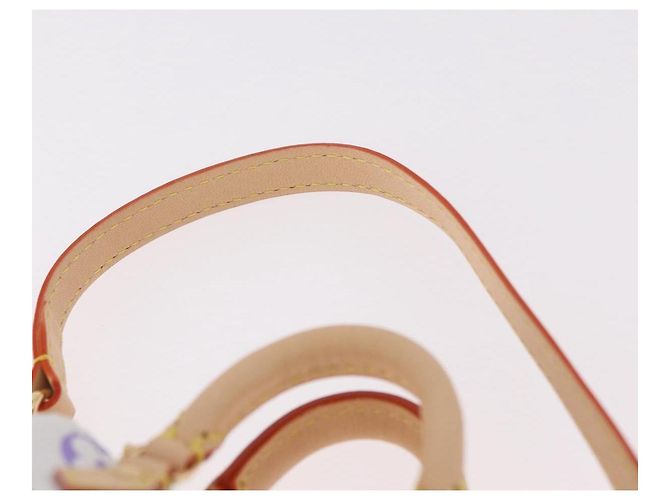 LOUIS VUITTON Portachiavi Micro Speedy Multicolor Bianco M03729 LV Auth 185046SM - vista 15