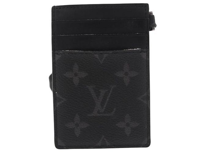 LOUIS VUITTON Tarjetero Monogram Eclipse M61690 LV Auth 184880A Monograma - vista 13