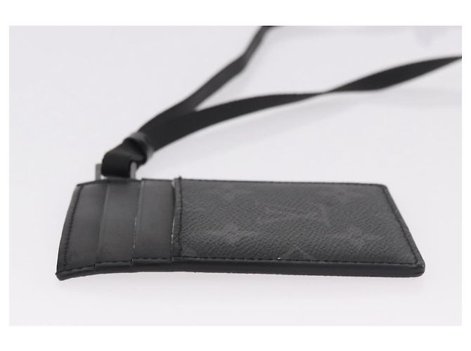 LOUIS VUITTON Tarjetero Monogram Eclipse M61690 LV Auth 184880A Monograma - vista 4