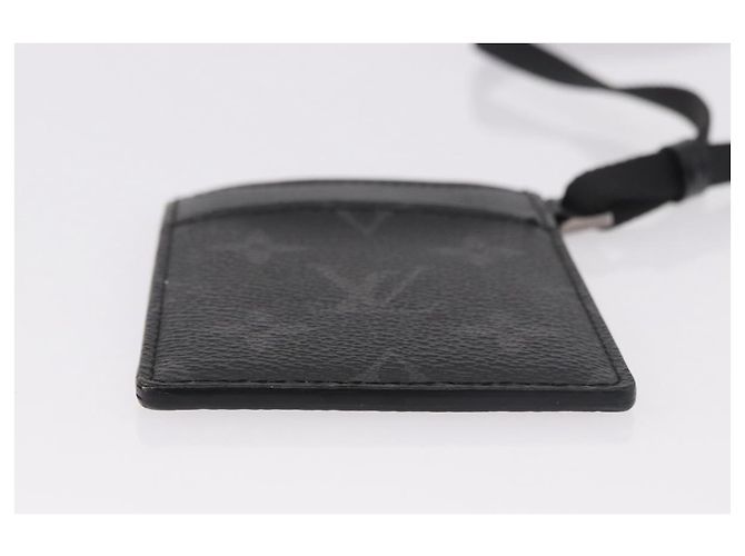 LOUIS VUITTON Tarjetero Monogram Eclipse M61690 LV Auth 184880A Monograma - vista 5