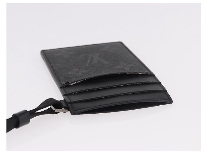LOUIS VUITTON Tarjetero Monogram Eclipse M61690 LV Auth 184880A Monograma - vista 6