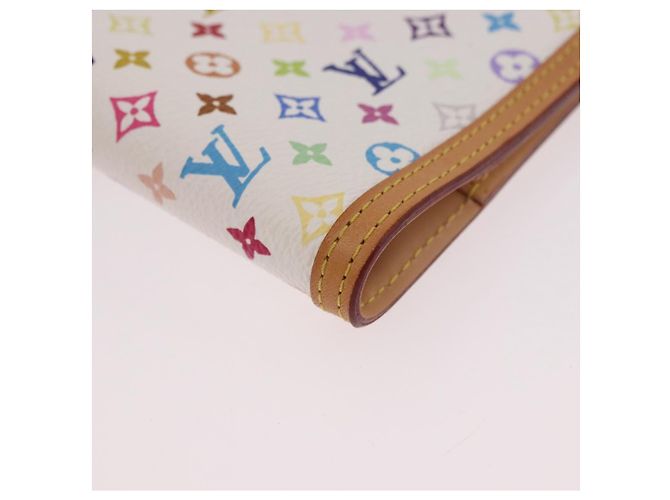 LOUIS VUITTON Agenda PM Monogram Multicolor Copertina Planner R21074 Auth 184784SAM Bianco - vista 14