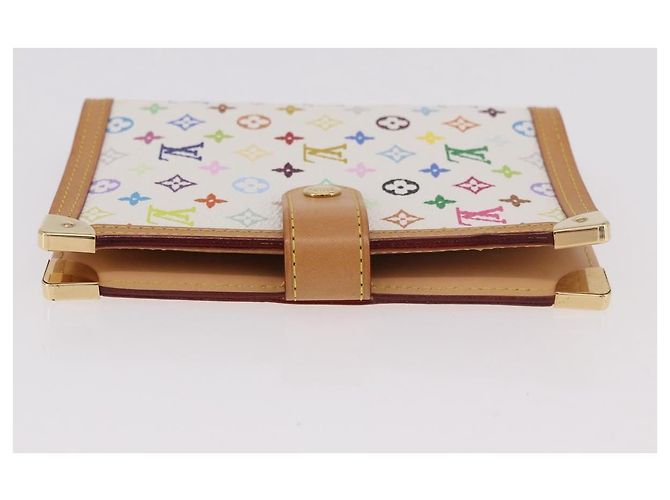 LOUIS VUITTON Agenda PM Monogram Multicolor Copertina Planner R21074 Auth 184784SAM Bianco - vista 3