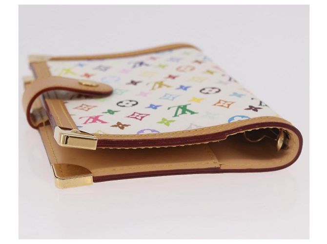 LOUIS VUITTON Agenda PM Monogram Multicolor Copertina Planner R21074 Auth 184784SAM Bianco - vista 5