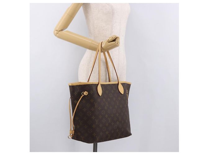 LOUIS VUITTON Borsa Tote Monogram Neverfull MM M40156 LV Auth 184923A Monogramma - vista 22