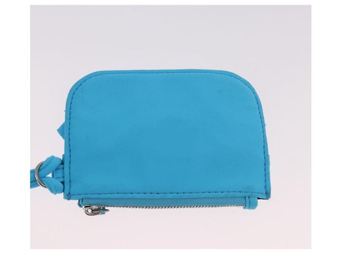 BALENCIAGA Le Cagolel Mini Hand Bag Leather Blue 671309 Auth 184859M Azul - vista 21