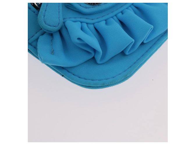 BALENCIAGA Le Cagolel Mini Hand Bag Leather Blue 671309 Auth 184859M Azul - vista 25
