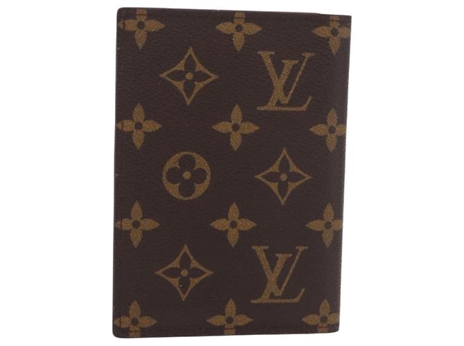LOUIS VUITTON Monogram Couverture Passpole NM Porta passaporto LV Auth 184684 Monogramma - vista 2