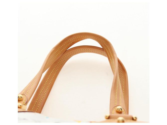 LOUIS VUITTON Borsa Claudia Monogram Multicolor Bianco M40193 Auth BA13291SAV - vista 14