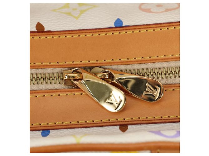 LOUIS VUITTON Borsa Claudia Monogram Multicolor Bianco M40193 Auth BA13291SAV - vista 19