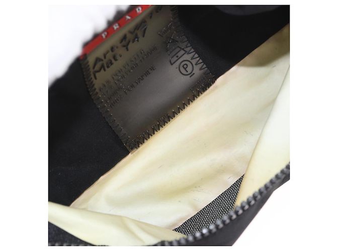 Marsupio PRADA Sports Line Nylon Blu Argento Auth ti3992 - vista 10