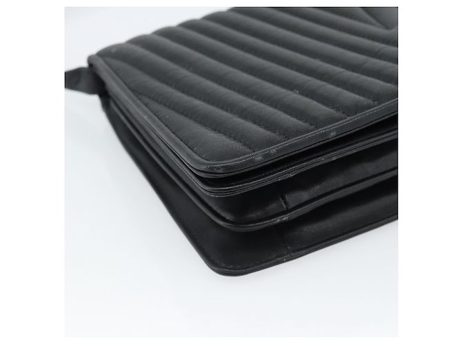 Borsa a Spalla VALENTINO in Pelle Nera e Oro Auth bs35515 Nero D'oro - vista 14