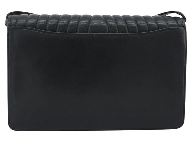 Borsa a Spalla VALENTINO in Pelle Nera e Oro Auth bs35515 Nero D'oro - vista 2