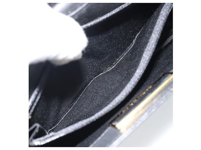 Borsa a Spalla VALENTINO in Pelle Nera e Oro Auth bs35515 Nero D'oro - vista 21