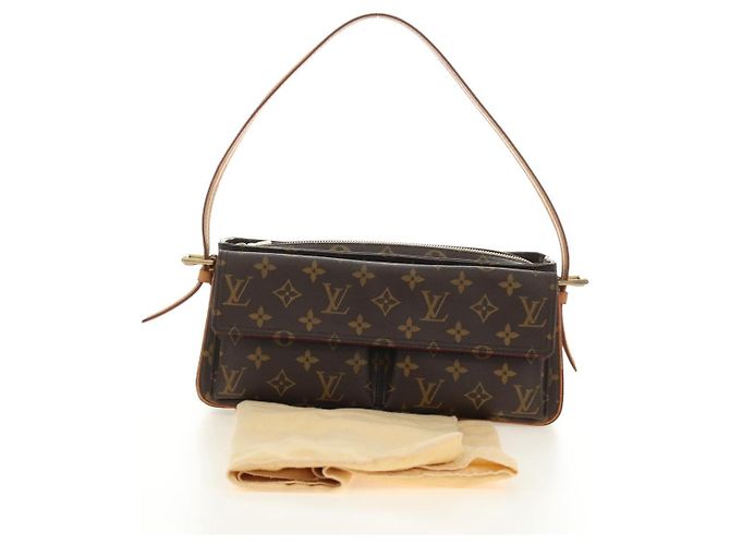 LOUIS VUITTON Bolso de Hombro Monogram Viva Cite MM M51164 LV Auth 185101SAV Monograma - vista 12