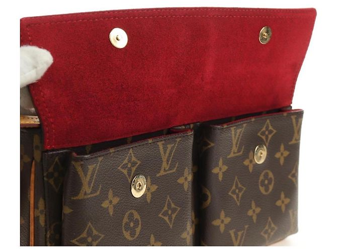 LOUIS VUITTON Bolso de Hombro Monogram Viva Cite MM M51164 LV Auth 185101SAV Monograma - vista 19