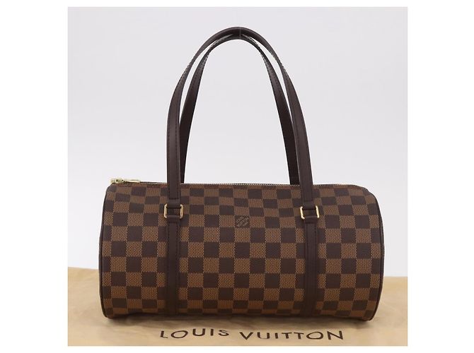 LOUIS VUITTON Damier Ebene Papillon 30 Hand Bag N51303 LV Auth 184940V - vista 12