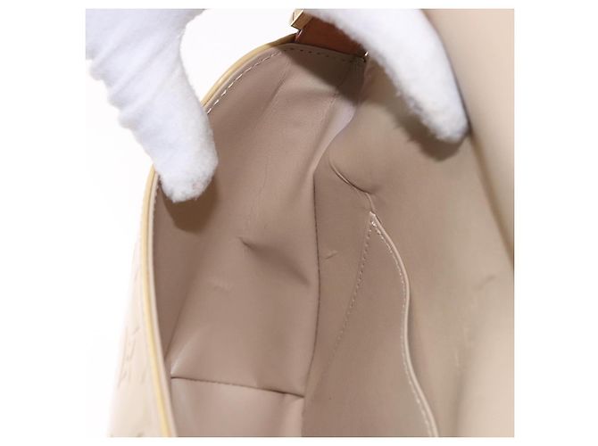 LOUIS VUITTON Monogram Vernis Thompson Street Bag Beige M91301 LV Auth 184873A - vista 21