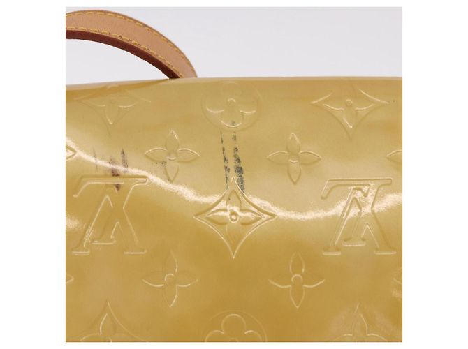 LOUIS VUITTON Monogram Vernis Thompson Street Bag Beige M91301 LV Auth 184873A - vista 3