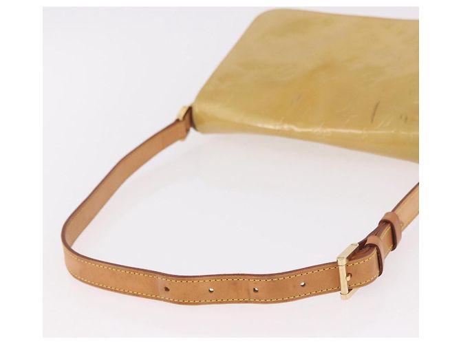 LOUIS VUITTON Monogram Vernis Thompson Street Bag Beige M91301 LV Auth 184873A - vista 8
