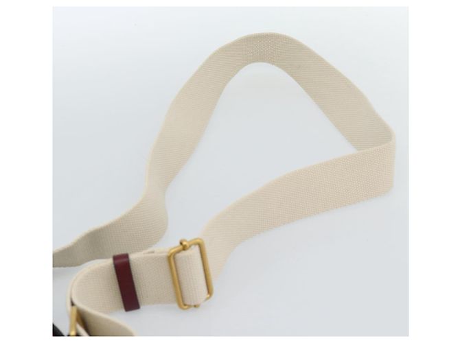 Borsa Tote VALENTINO in pelle 2way Bordeaux Oro Auth BA13367A D'oro Bordò - vista 14
