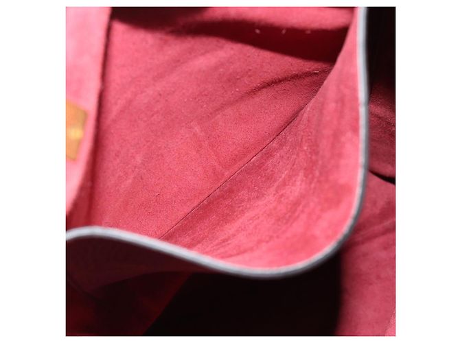 Borsa Tote VALENTINO in pelle 2way Bordeaux Oro Auth BA13367A D'oro Bordò - vista 22
