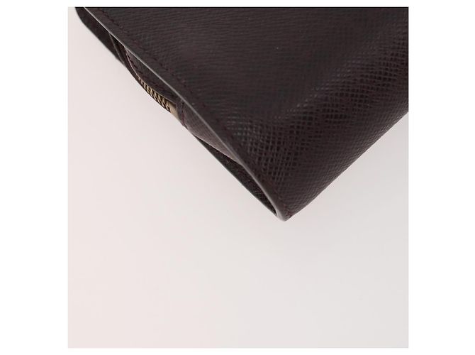 LOUIS VUITTON Taiga Baikal Clutch Bag 2 Set Acajou M30186 LV Auth bs35607 Marrone - vista 7