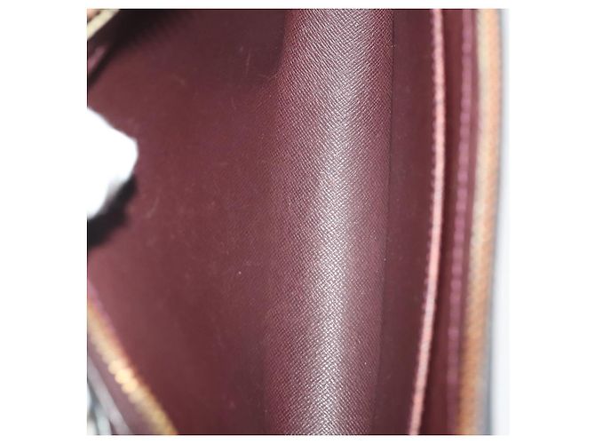 LOUIS VUITTON Taiga Baikal Clutch Bag 2 Set Acajou M30186 LV Auth bs35607 Marrone - vista 8