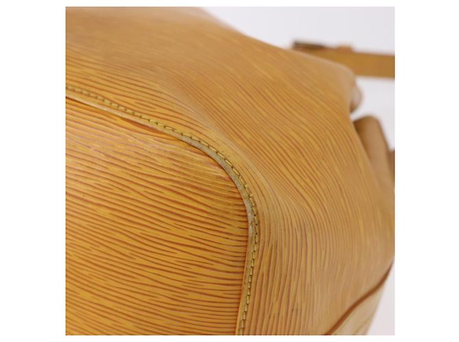 Borsa a Spalla LOUIS VUITTON Epi Petit Noe Giallo M44109 LV Auth 184632 - vista 17