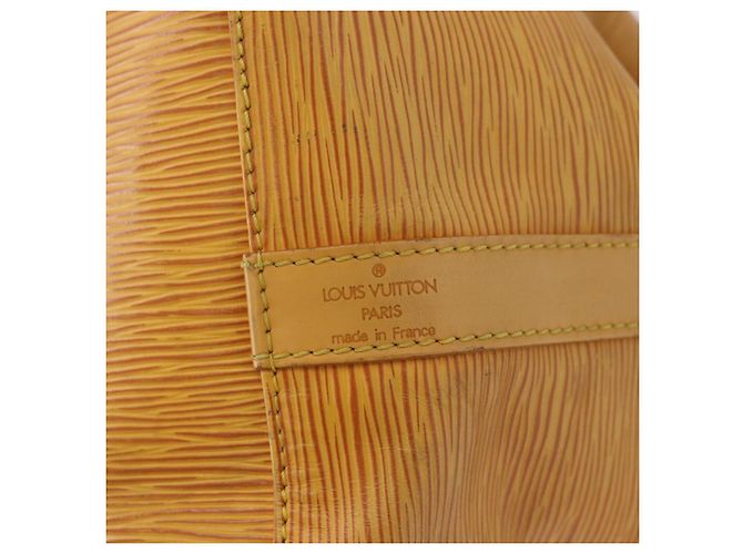 Borsa a Spalla LOUIS VUITTON Epi Petit Noe Giallo M44109 LV Auth 184632 - vista 18